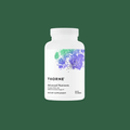 Thorne Advanced Nutrients by Thorne, multivitamin and mineral capsules in premium supplement bottle with front label packaging.