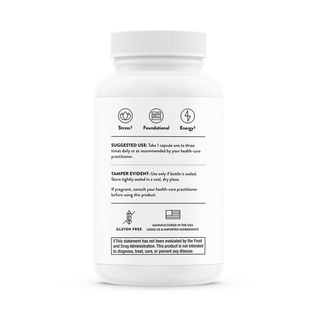Basic B Complex by Basic Supplements B-complex vitamin capsules, premium dietary supplement bottle, front label packaging.