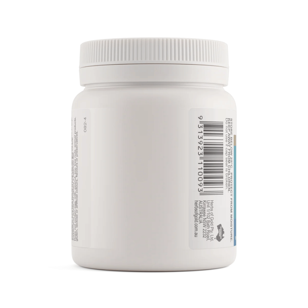 Herbs of Gold Zinc Forte + C raspberry flavoured zinc and vitamin C powder