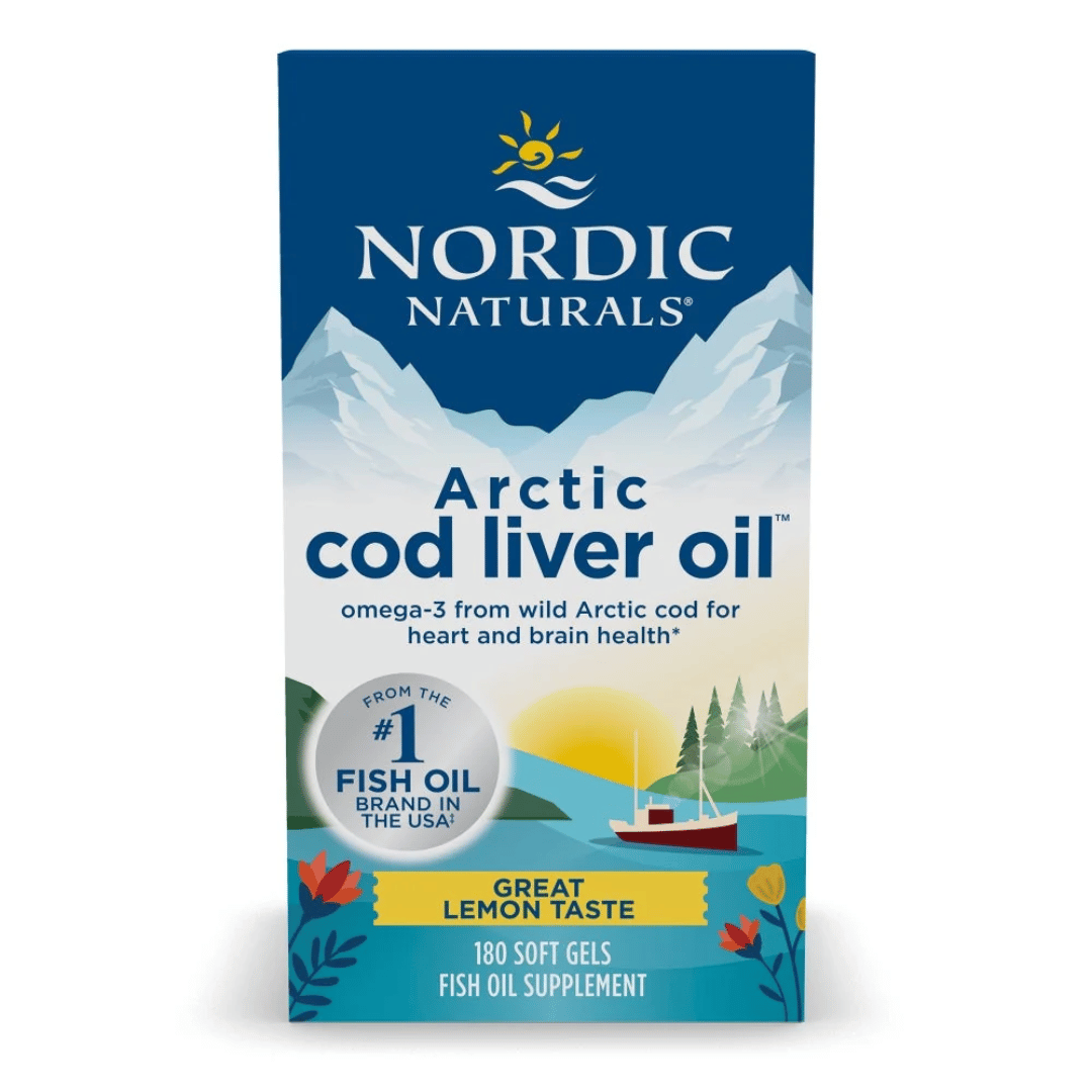 Nordic Naturals Arctic Cod Liver Oil Capsules