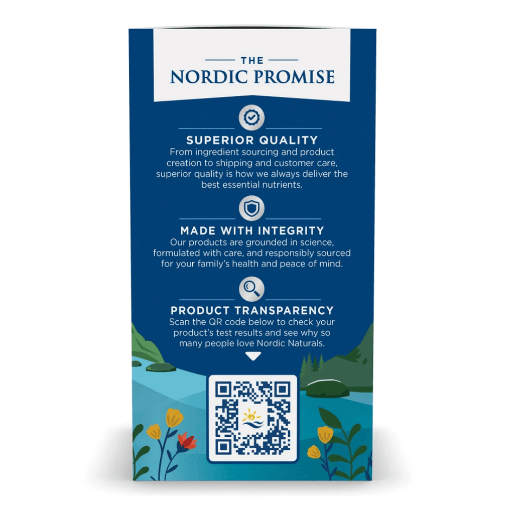 Nordic Naturals Arctic Cod Liver Oil Capsules made from wild Arctic cod with EPA, DHA and naturally occurring vitamins A and D.
