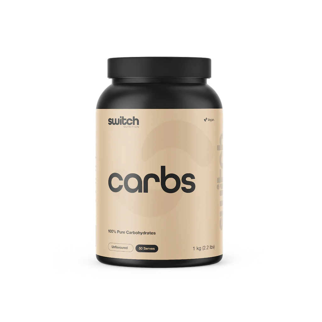 Switch Nutrition Carbohydrates sports energy powder with glucose and maltodextrin.