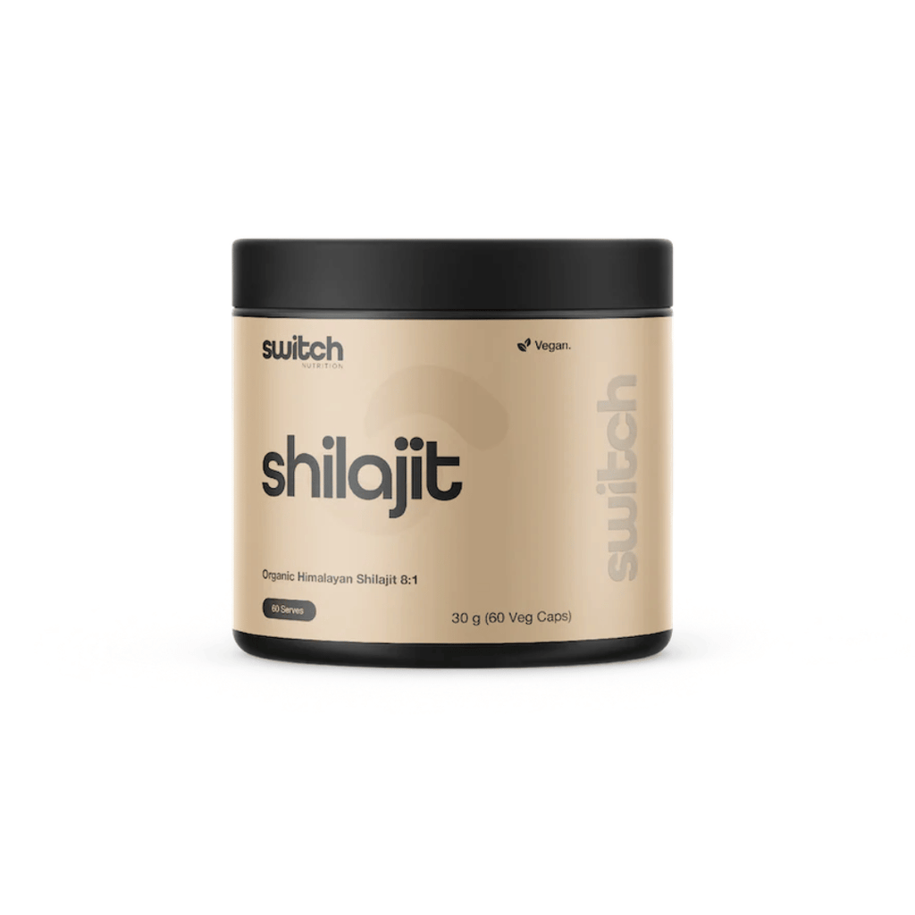 Switch Nutrition Shilajit organic Himalayan fulvic acid capsules