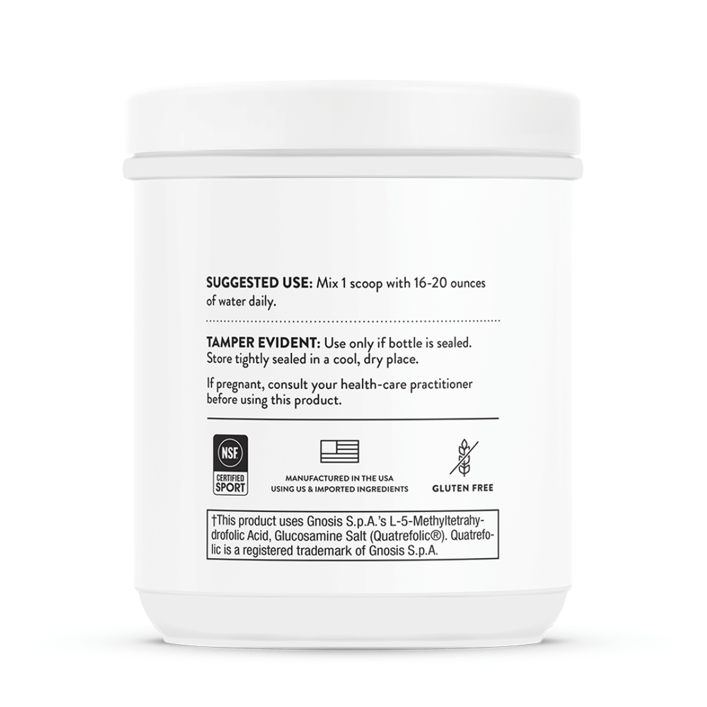 Thorne Advanced Electrolytes by Thorne, electrolyte powder in premium supplement container with front label packaging.