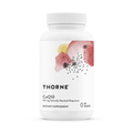 Thorne CoQ10 by Thorne, 60 capsule dietary supplement bottle providing 100 mg coenzyme Q10 in a premium capsule format