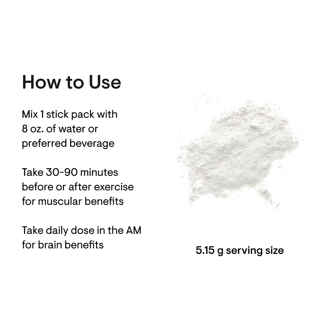 Thorne Creatine Travel Packs by Thorne, individual unflavoured creatine monohydrate powder sachets for sports nutrition.