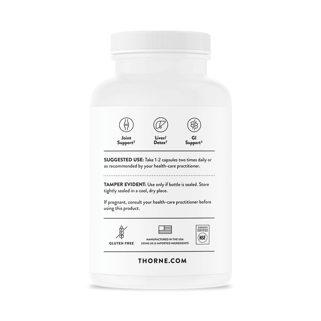 Thorne Curcumin Phytosome 1000mg by Thorne, 120 capsule curcumin phytosome supplement bottle with Meriva® formula