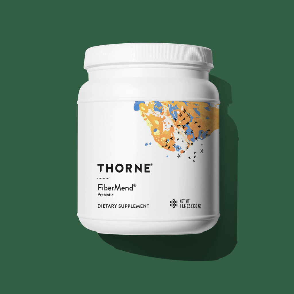 Thorne FiberMend® by Thorne, unflavoured prebiotic fibre powder, 30 serving dietary supplement