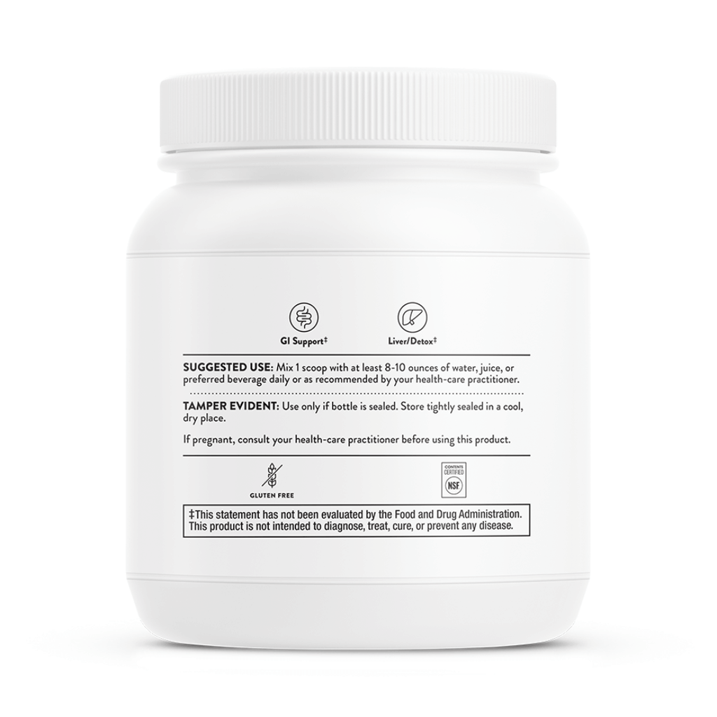 Thorne FiberMend® by Thorne, unflavoured prebiotic fibre powder, 30 serving dietary supplement