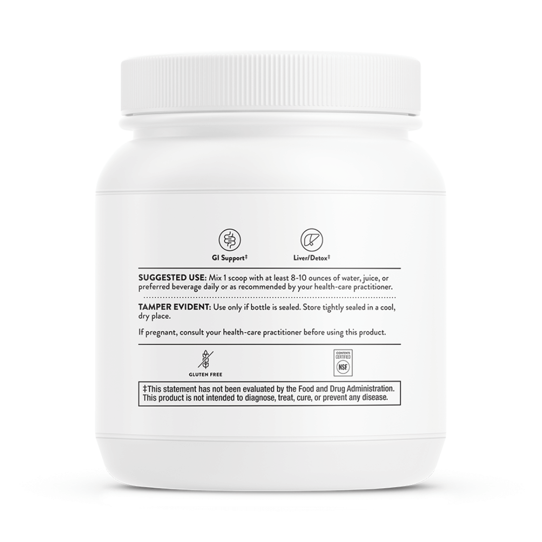 Thorne FiberMend® by Thorne, unflavoured prebiotic fibre powder, 30 serving dietary supplement