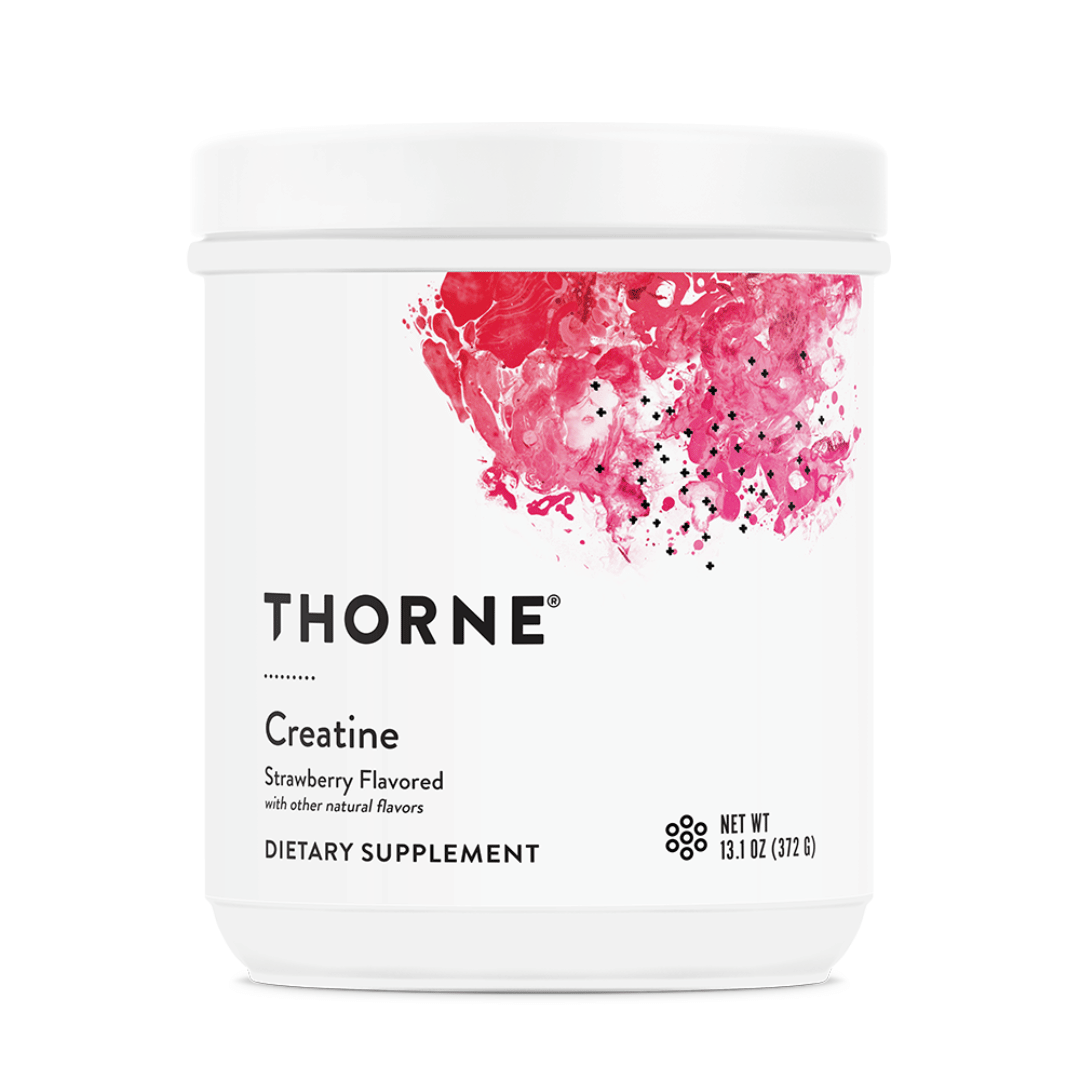 Thorne Flavoured Creatine by Thorne, peach mango creatine monohydrate powder, 30 serving sports nutrition supplement