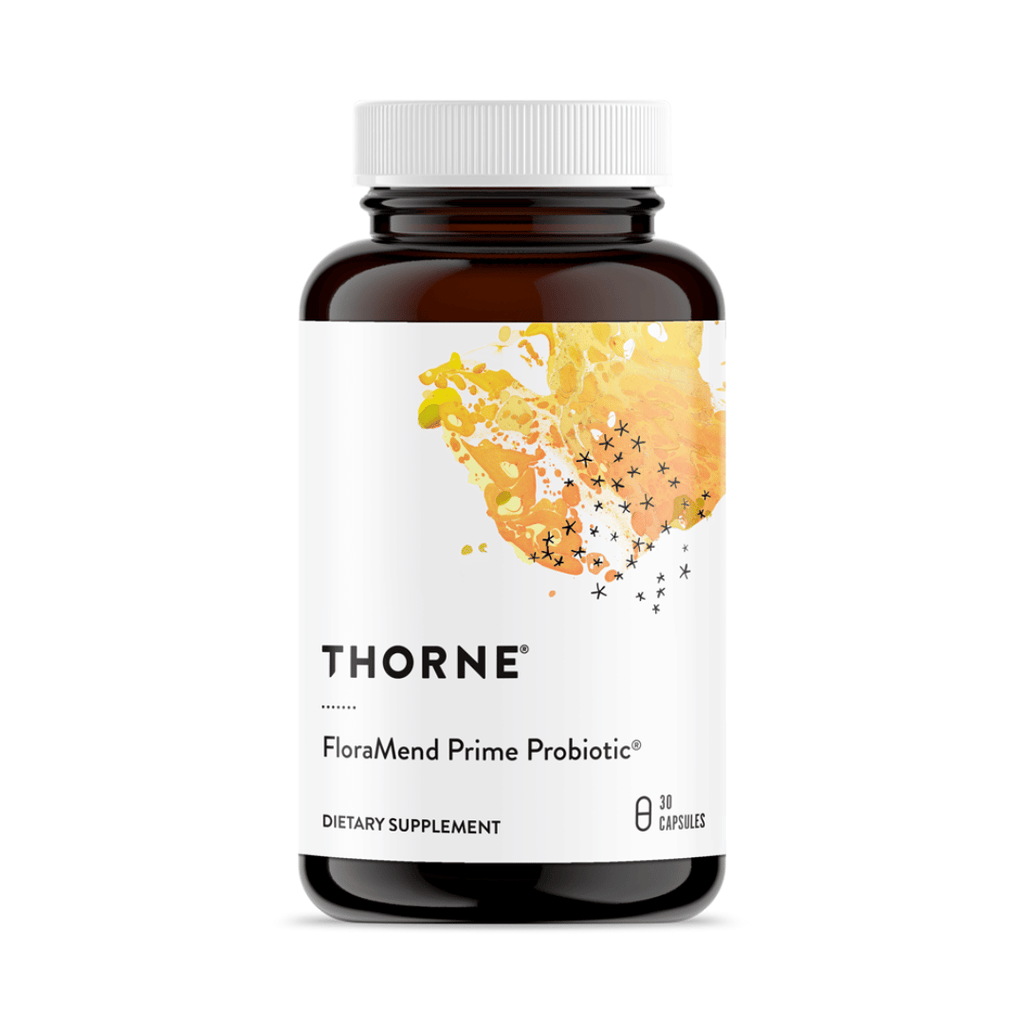 Thorne FloraMend Prime Probiotic® by Thorne, 30 capsule daily probiotic supplement with 5 billion CFU per serving