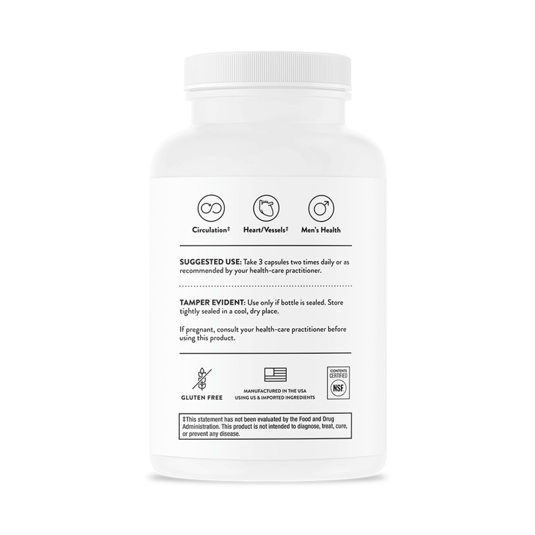 Thorne L-Arginine Plus by Thorne, 180 capsule amino acid supplement with L-arginine and supporting nutrients