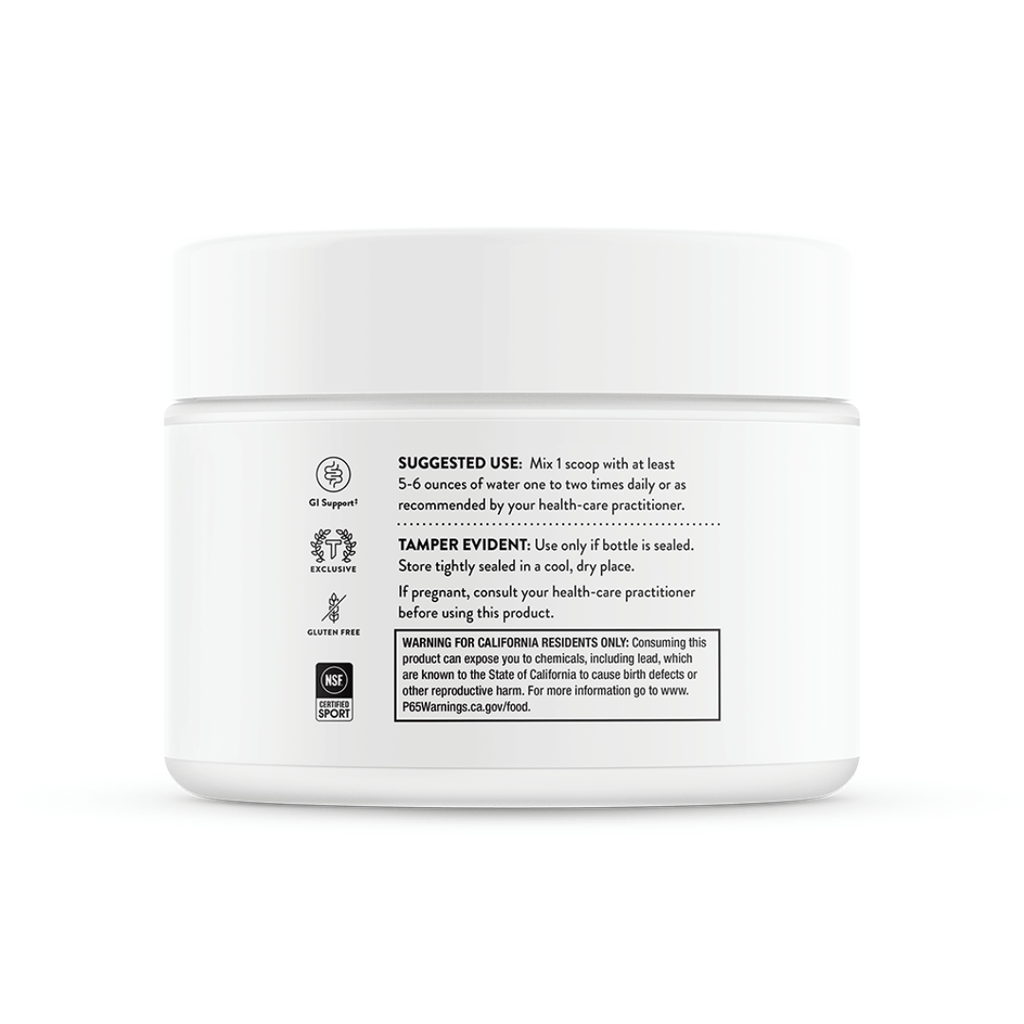 Thorne Leaky Gut Support (formerly EnteroMend) by Thorne, orange vanilla powder, 30 serving nutritional supplement
