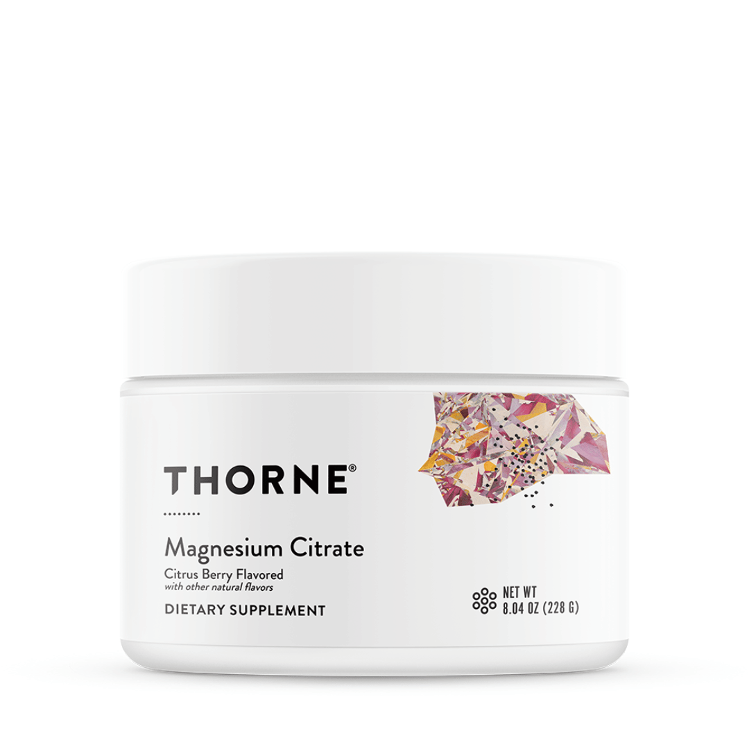 Thorne Magnesium Citrate by Thorne, 90 capsule magnesium citrate supplement for daily nutritional support