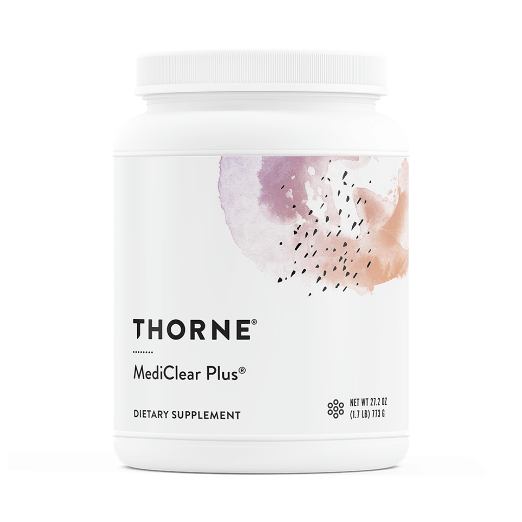 Thorne MediClear Plus by Thorne, vanilla-flavoured nutritional powder, 900 g protein and phytonutrient supplement