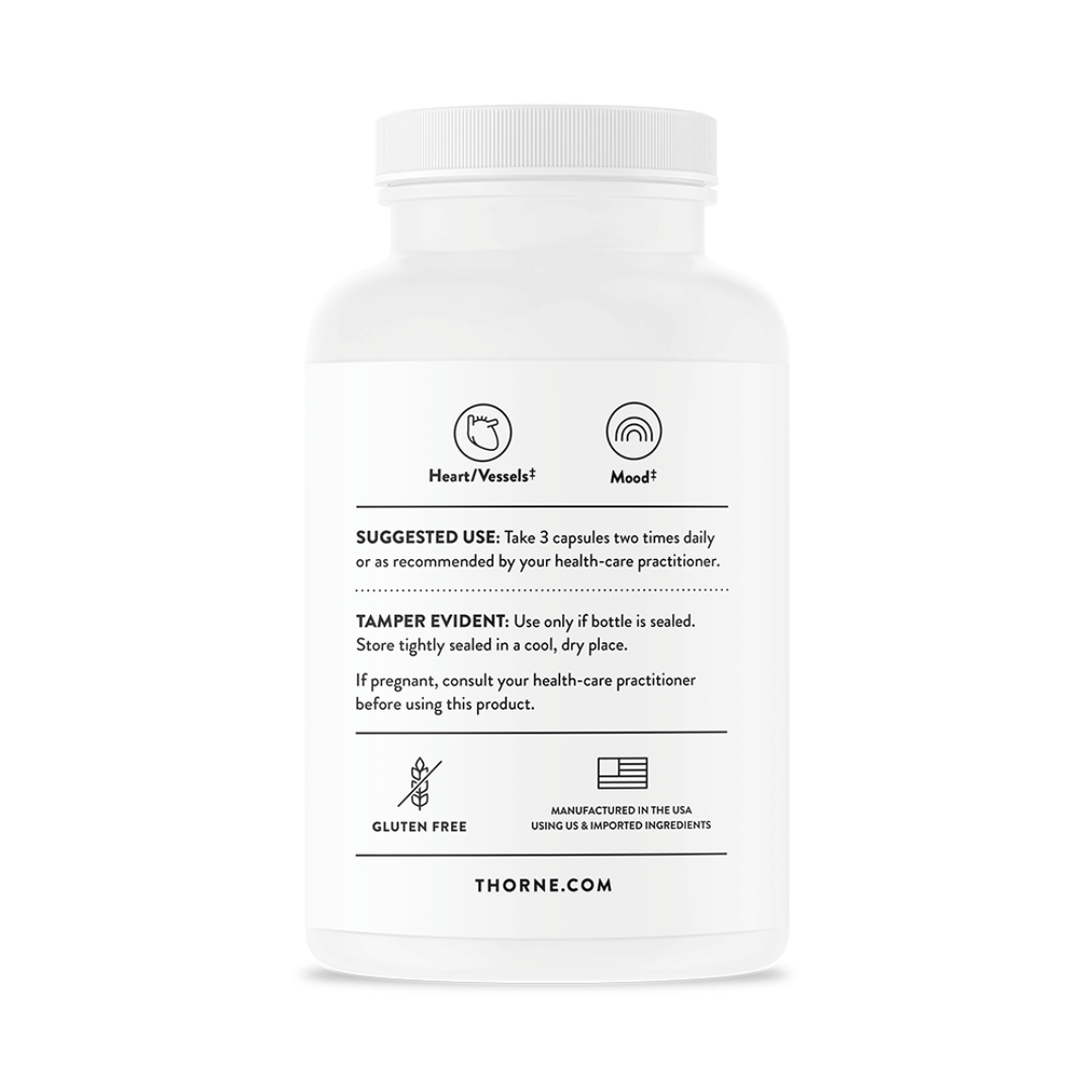 Thorne Methyl-Guard® by Thorne, 180 capsule methylation support supplement with activated B vitamins and betaine