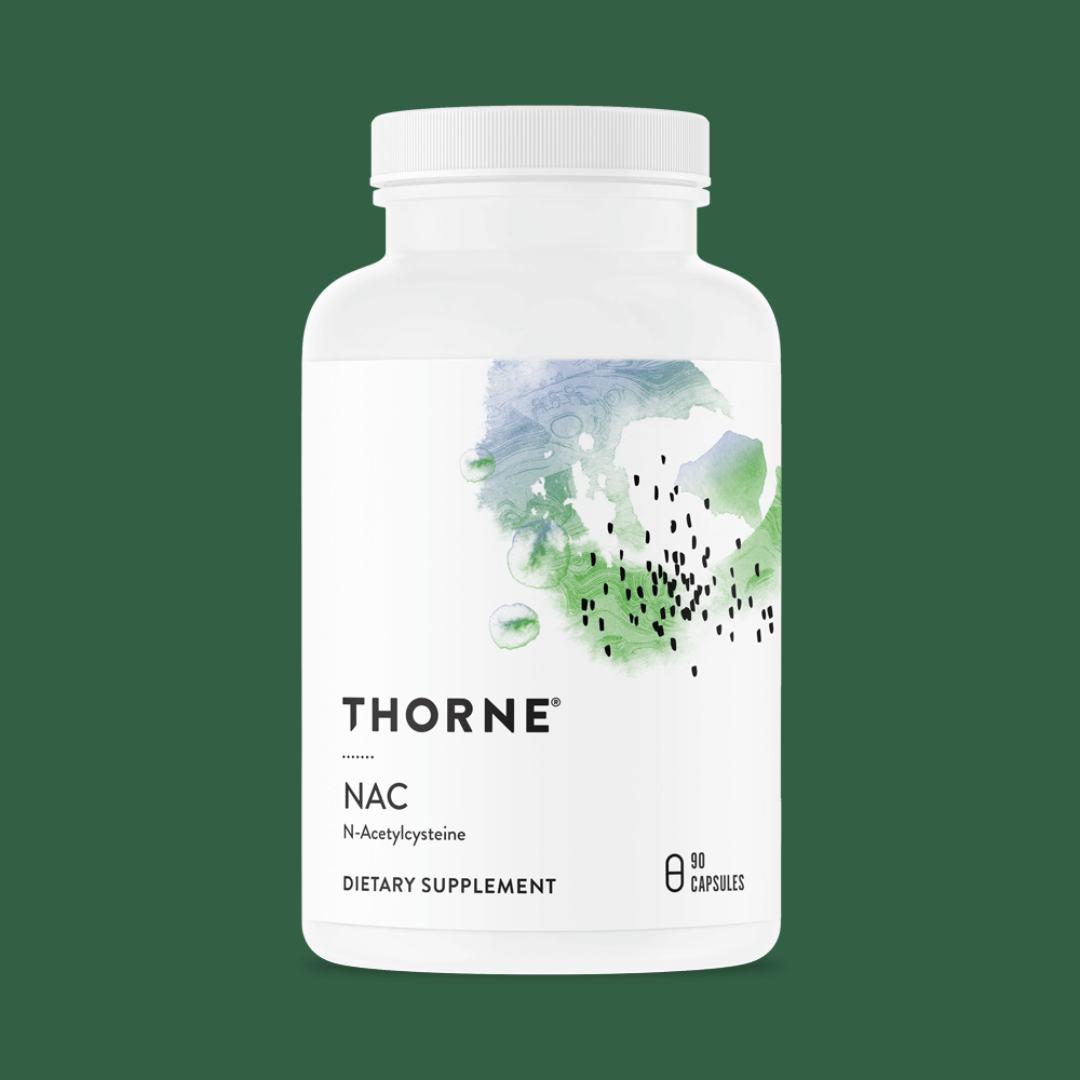Thorne NAC by Thorne, 90 capsule N-acetylcysteine supplement for daily nutritional support