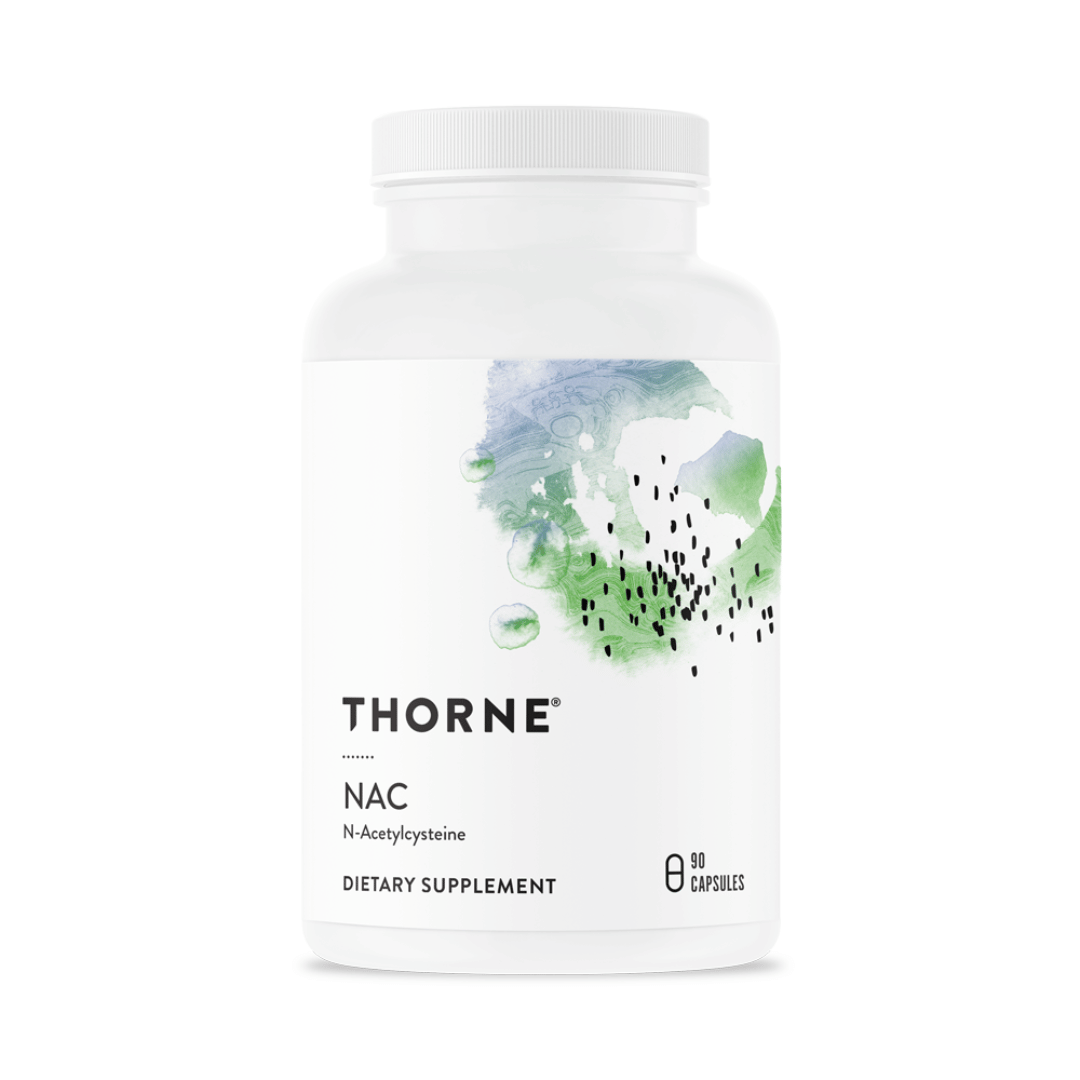 Thorne NAC by Thorne, 90 capsule N-acetylcysteine supplement for daily nutritional support