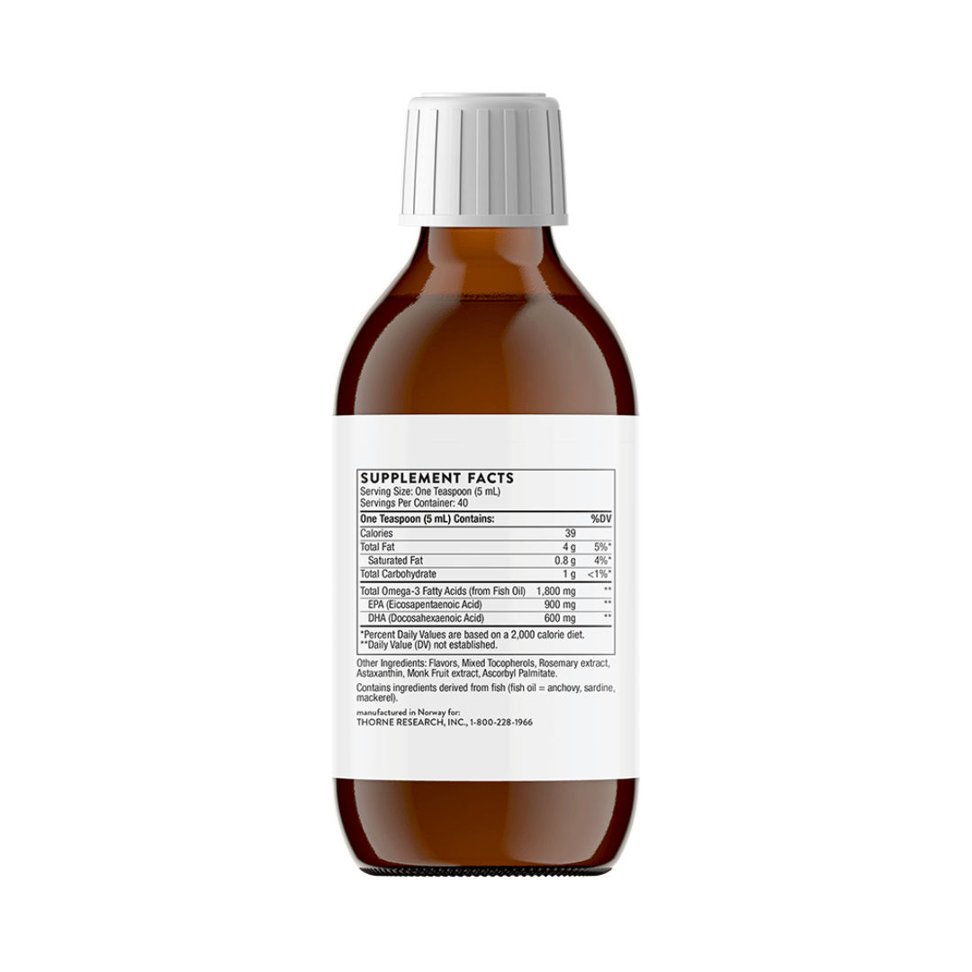 Thorne Omega Superb by Thorne, fish oil softgel supplement with omega-3 fatty acids, 90 softgels