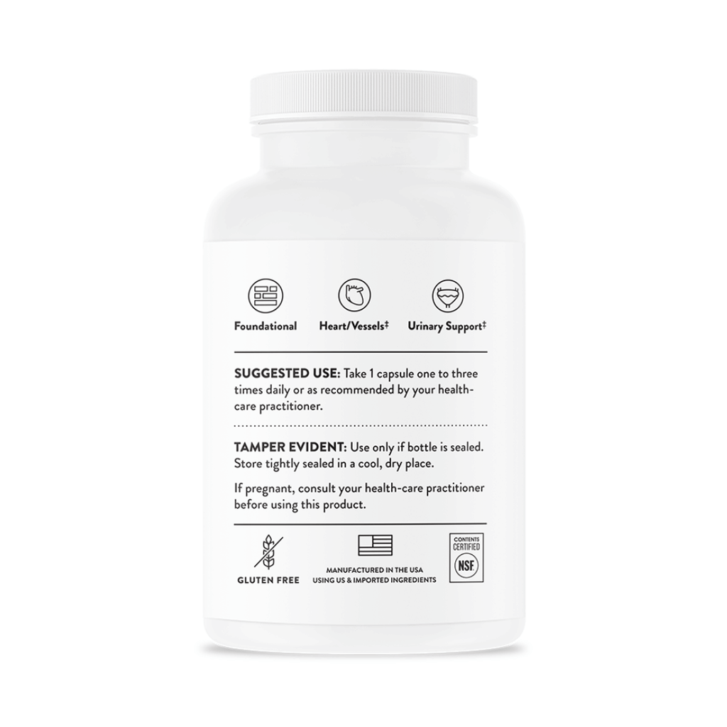 Thorne Potassium Citrate by Thorne, 90 capsule potassium citrate supplement for daily mineral support