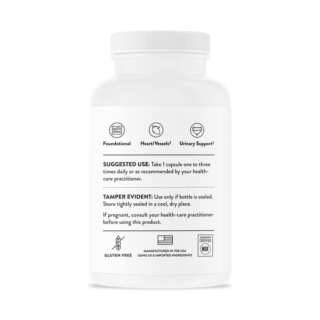 Thorne Potassium Citrate by Thorne, 90 capsule potassium citrate supplement for daily mineral support