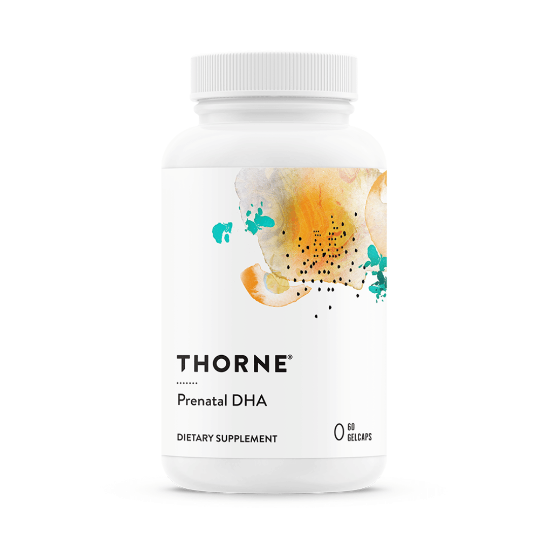 Thorne Prenatal DHA by Thorne, prenatal omega-3 softgel supplement with DHA, 90 softgels for pregnancy nutrition