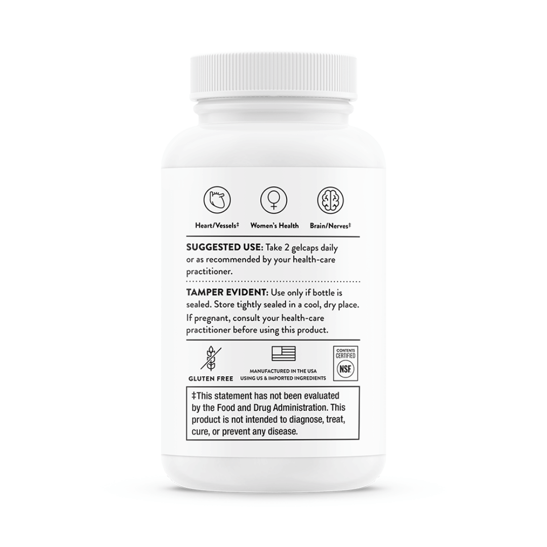 Thorne Prenatal DHA by Thorne, prenatal omega-3 softgel supplement with DHA, 90 softgels for pregnancy nutrition