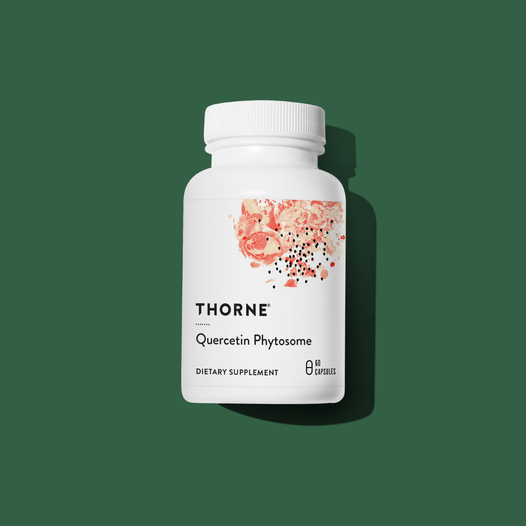 Thorne Quercetin Complex by Thorne, 60 capsule quercetin supplement with bromelain and botanical ingredients