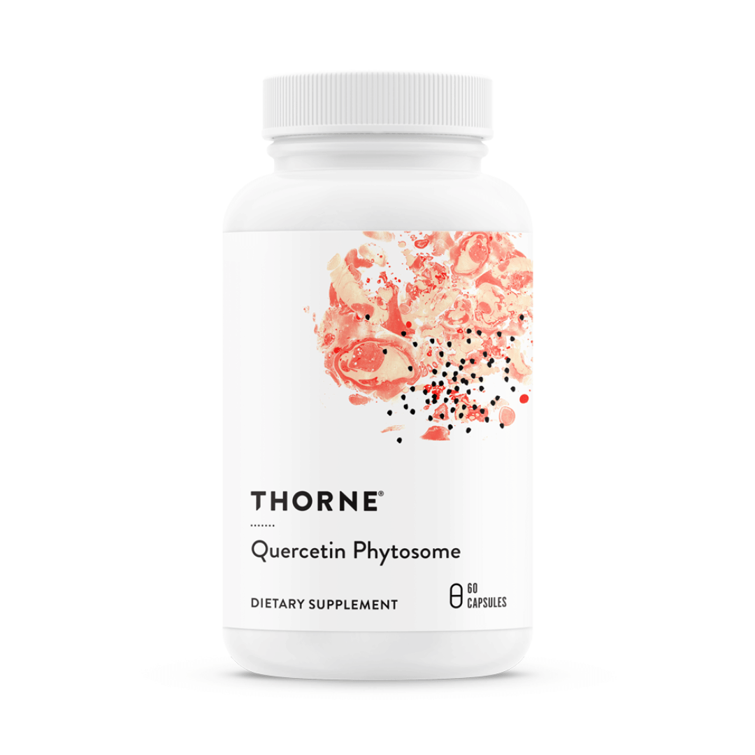 Thorne Quercetin Complex by Thorne, 60 capsule quercetin supplement with bromelain and botanical ingredients