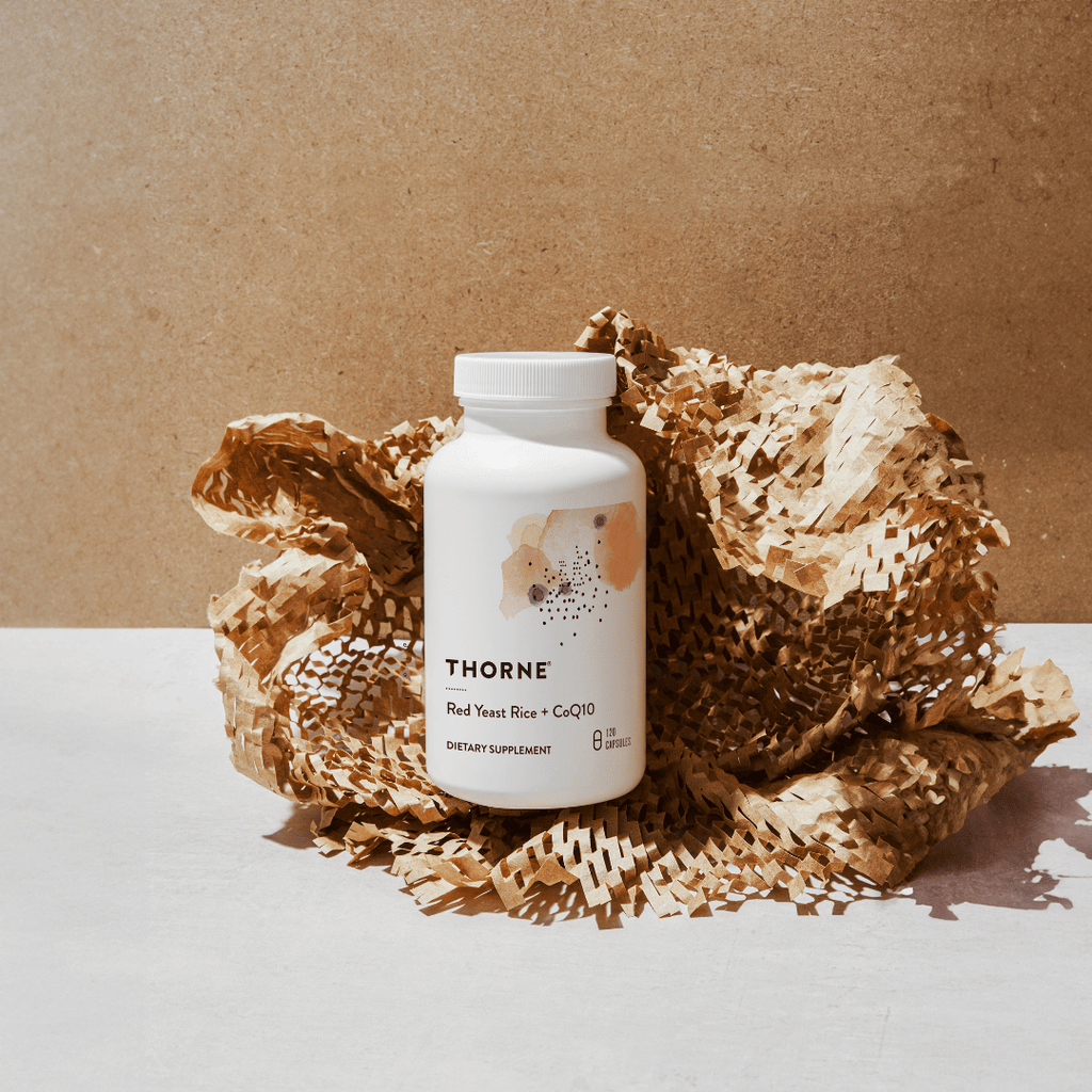 Thorne Red Yeast Rice + CoQ10 by Thorne, 120 capsule supplement with red yeast rice and coenzyme Q10