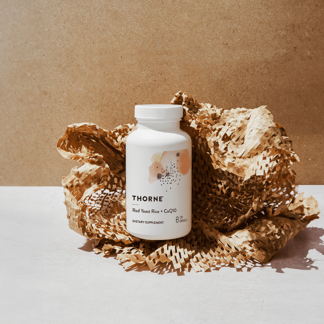 Thorne Red Yeast Rice + CoQ10 by Thorne, 120 capsule supplement with red yeast rice and coenzyme Q10