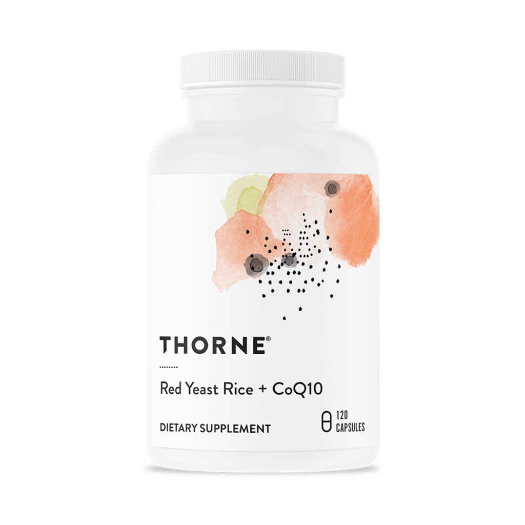 Thorne Red Yeast Rice + CoQ10 by Thorne, 120 capsule supplement with red yeast rice and coenzyme Q10
