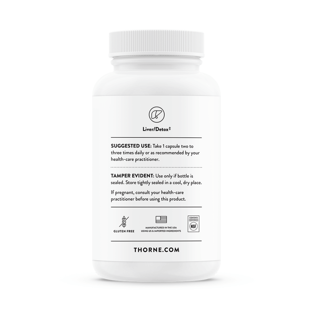 Thorne S.A.T. (Silymarin / Artichoke / Turmeric) by Thorne, 60 capsule botanical supplement with milk thistle, artichoke and turmeric