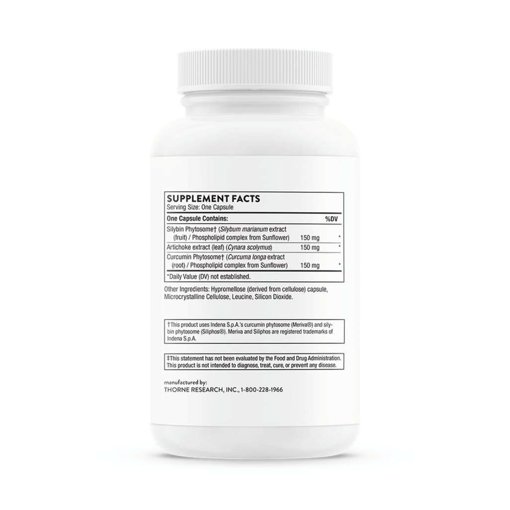 Thorne S.A.T. (Silymarin / Artichoke / Turmeric) by Thorne, 60 capsule botanical supplement with milk thistle, artichoke and turmeric