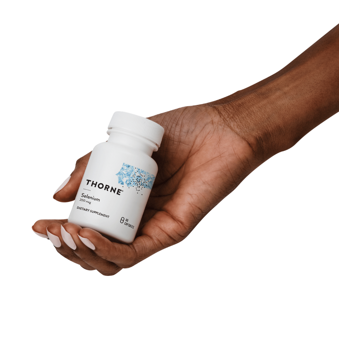 Thorne Selenium by Thorne, 60 capsule selenium supplement providing essential trace mineral for daily nutritional support