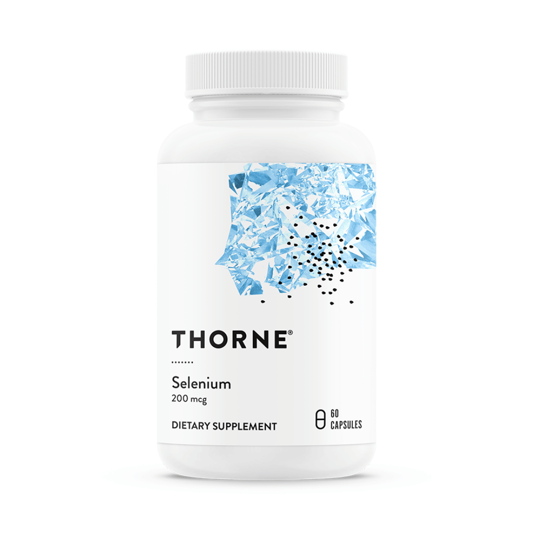 Thorne Selenium by Thorne, 60 capsule selenium supplement providing essential trace mineral for daily nutritional support