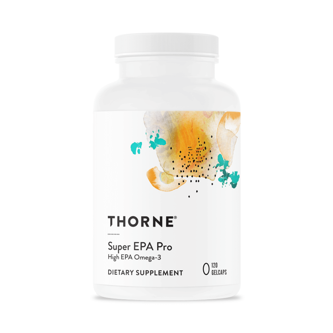 Thorne Super EPA Pro by Thorne, high-strength omega-3 fish oil softgel supplement, 120 softgels