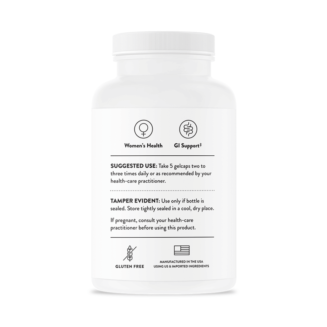 Thorne Undecylenic Acid by Thorne, 250 softgel undecylenic acid supplement for daily nutritional support