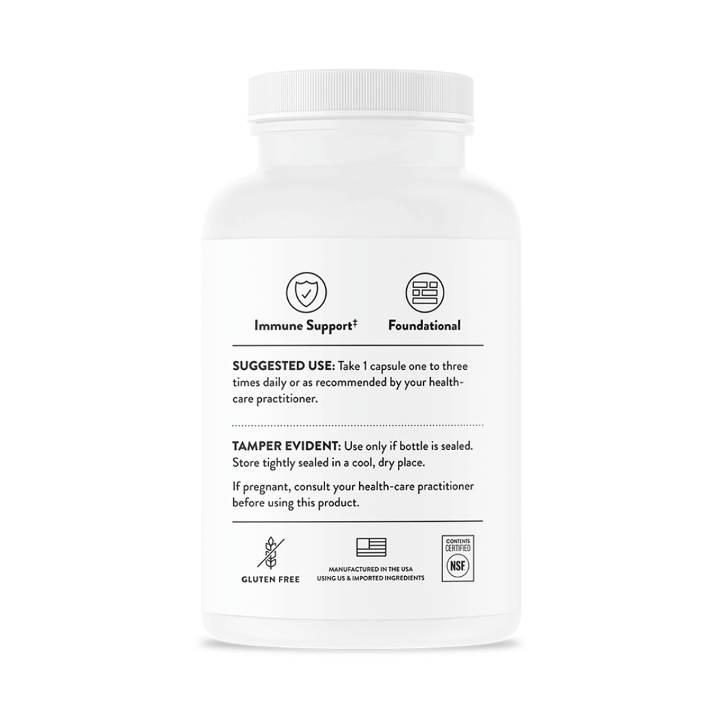 Thorne Vitamin C 500 mg with Flavonoids by Thorne, 90 capsule vitamin C supplement with citrus flavonoids