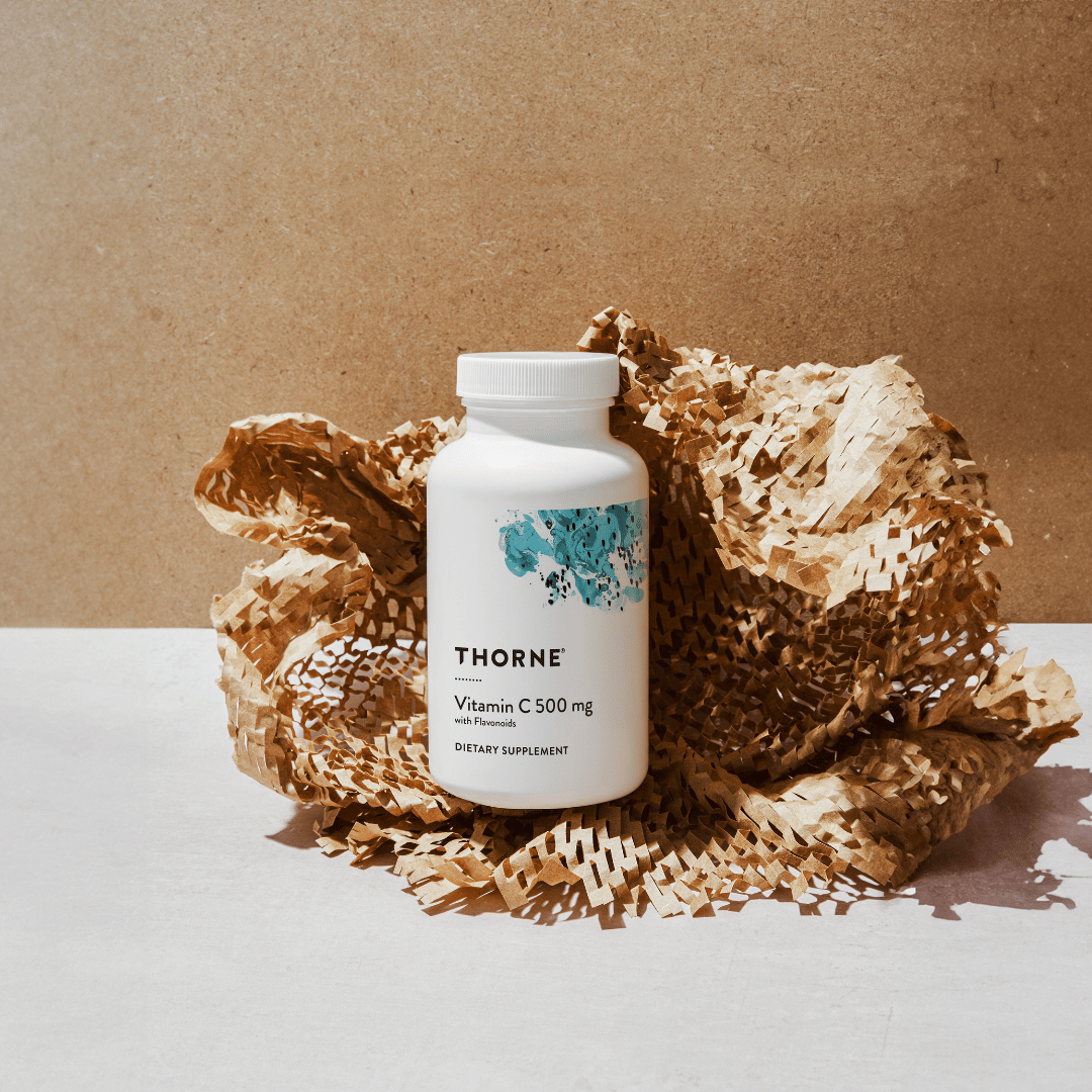 Thorne Vitamin C 500 mg with Flavonoids by Thorne, 90 capsule vitamin C supplement with citrus flavonoids