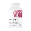 Thorne Women's Multi 50+ by Thorne, 180 capsule multivitamin supplement for women over 50 in a premium bottle