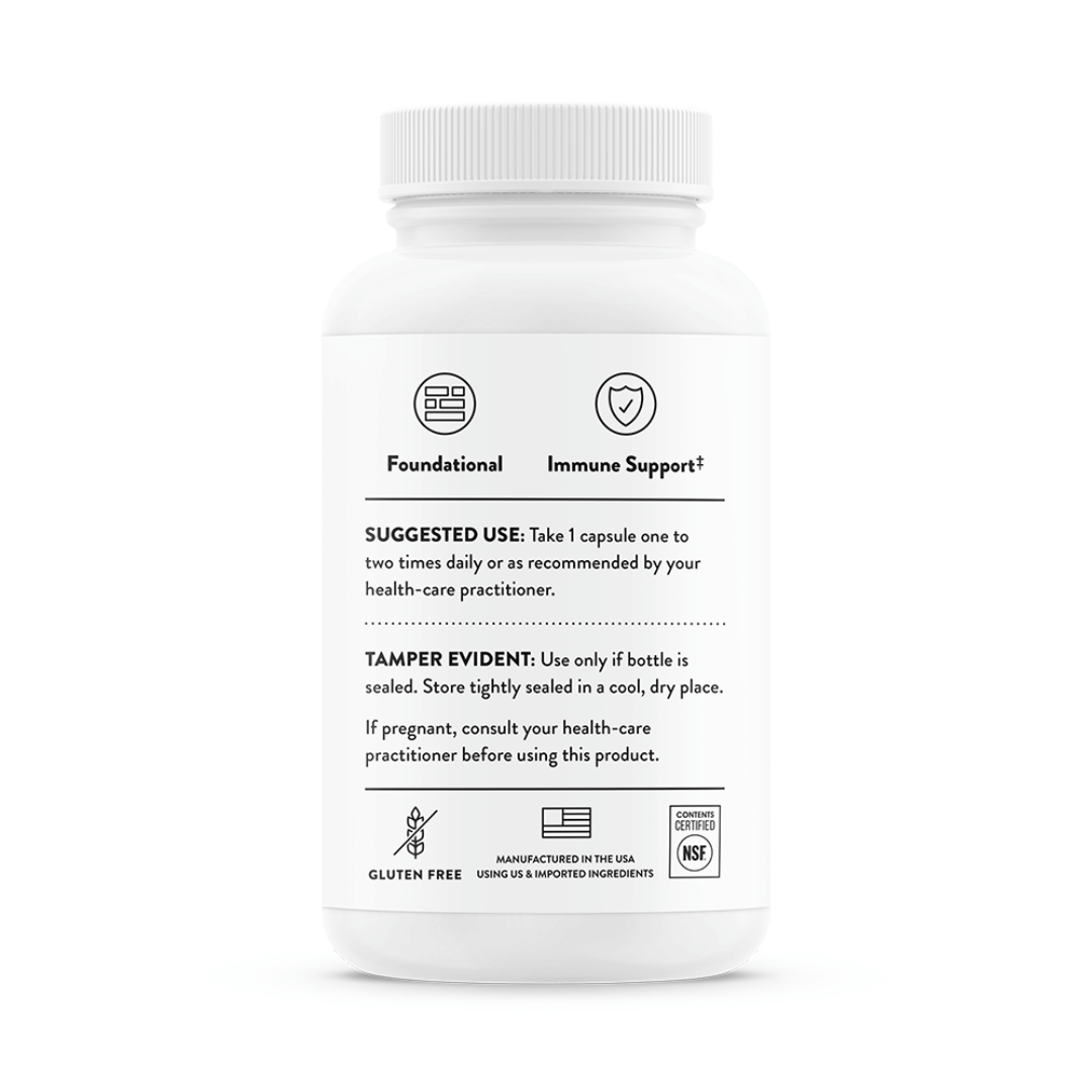 Thorne Zinc Bisglycinate 15 mg by Thorne, 60 capsule zinc supplement in a premium bottle