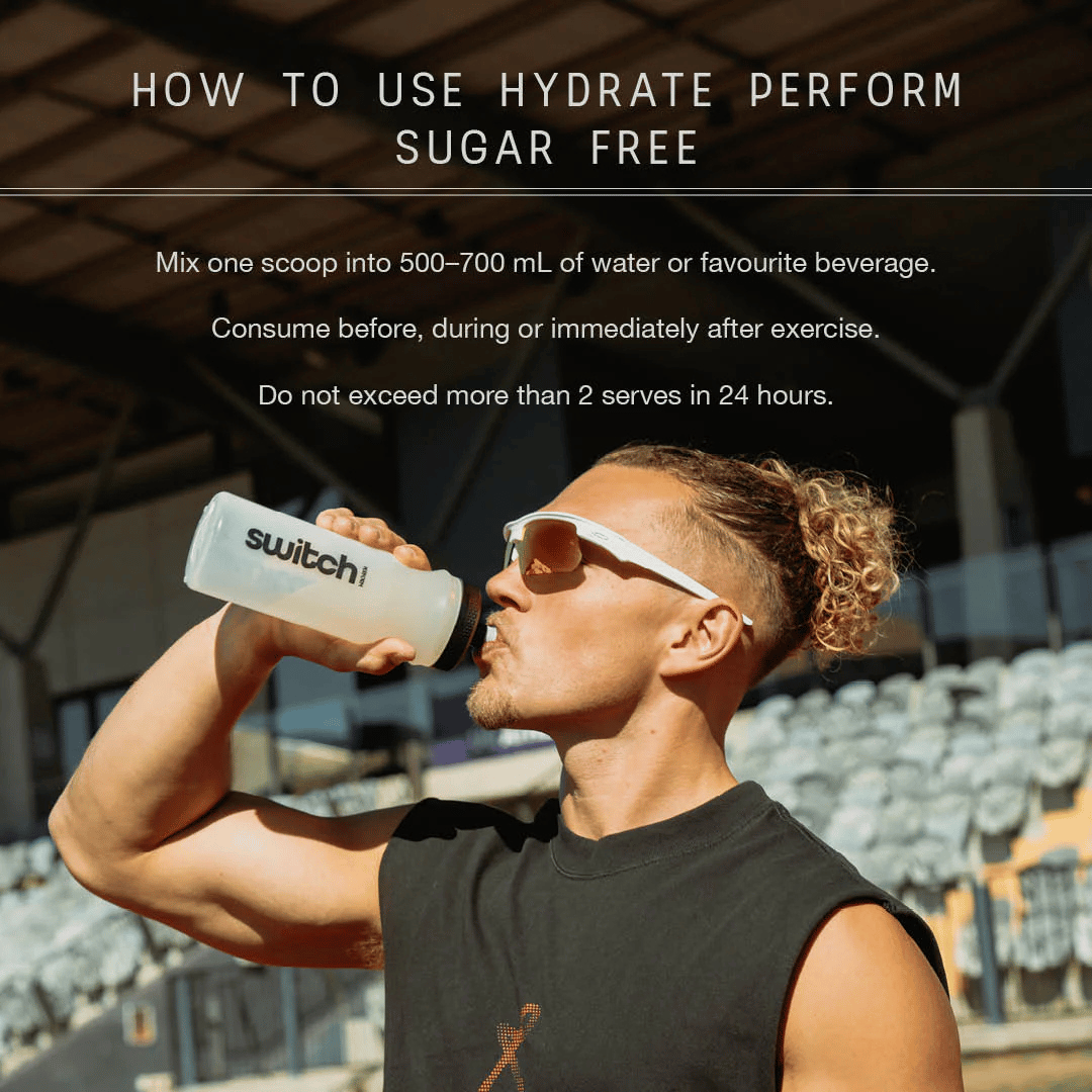 Switch Nutrition Hydrate Perform Sugar Free