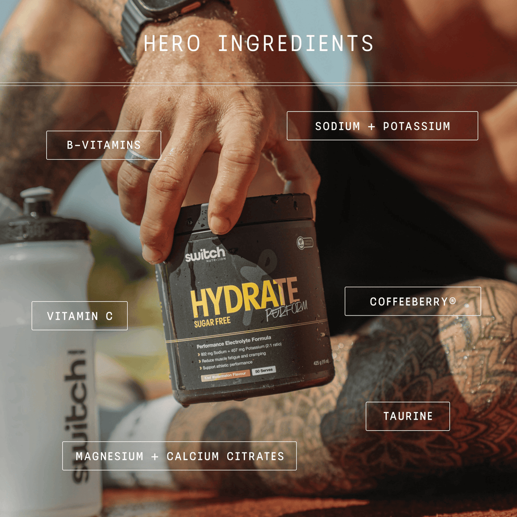 Switch Nutrition Hydrate Perform Sugar Free
